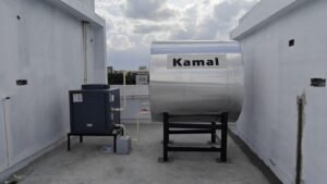 Kamal Heat Pump with Storage Tank 1500L MS Epoxy Coated