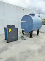 Kamal Heat Pump with Storage Tank 3000L MS Epoxy Coated