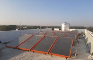 Kamal Solar Water Heater with Heat Pump 2000LPD MS Epoxy Coated